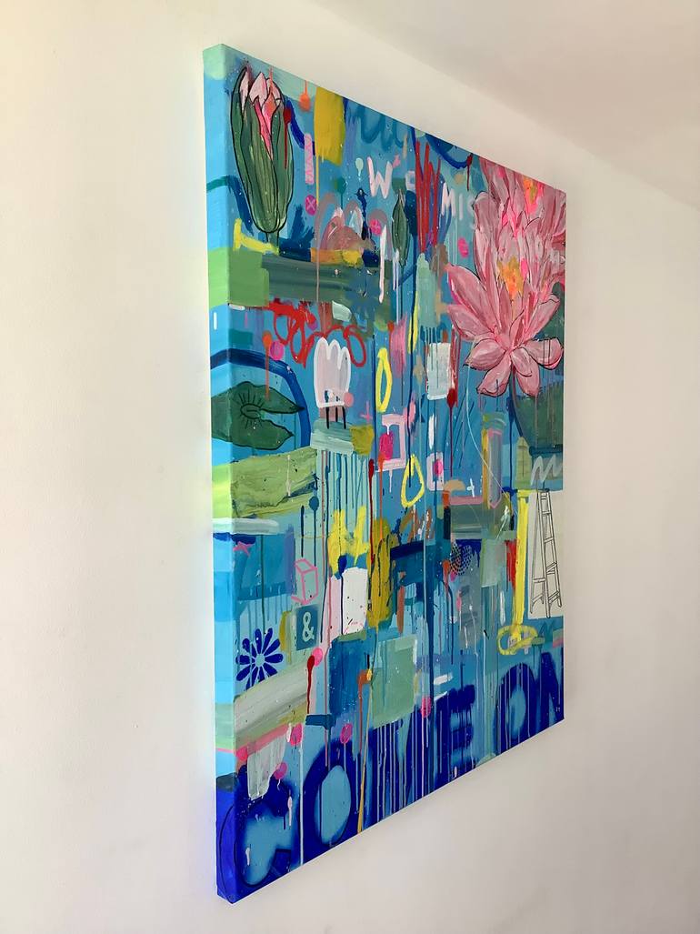 Original Abstract Expressionism Abstract Painting by Andrew Weir