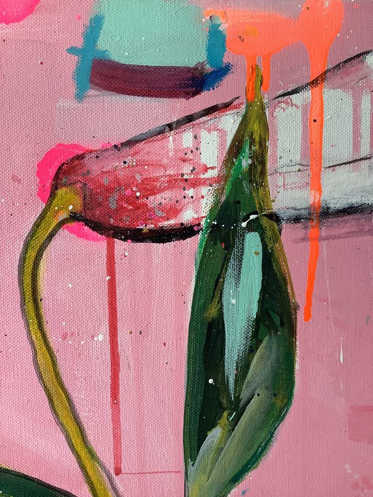 Original Abstract Expressionism Abstract Painting by Andrew Weir
