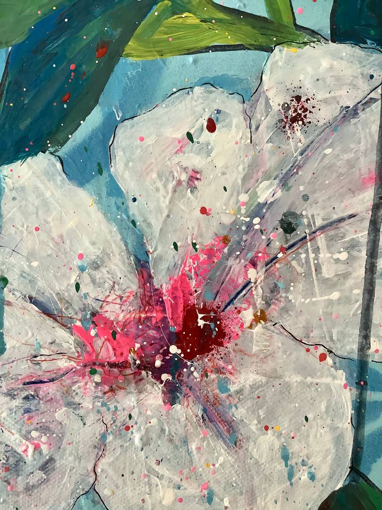 Original Abstract Expressionism Abstract Painting by Andrew Weir