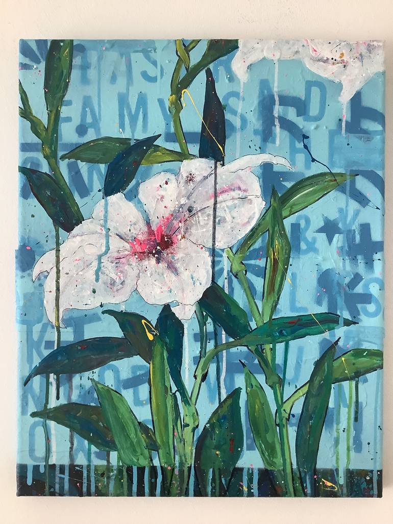 Original Abstract Expressionism Abstract Painting by Andrew Weir