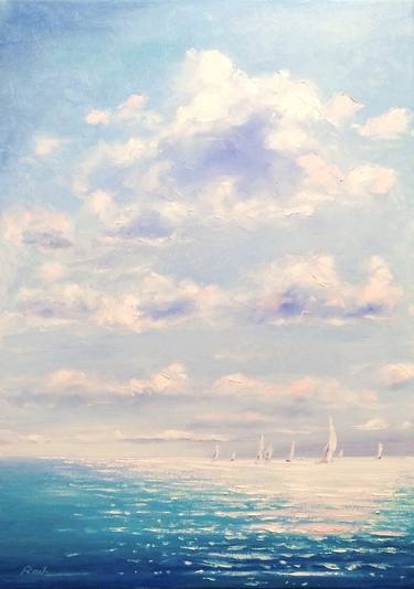 Original Seascape Paintings by Oleh Rak