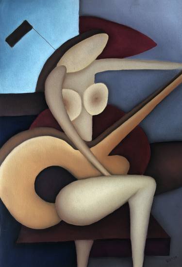 Original Abstract Music Paintings by Vladimir Ivanovic