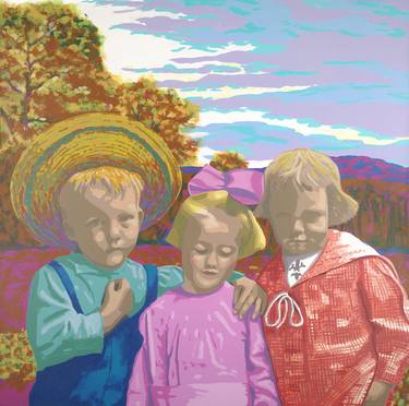 Original Children Painting by David Schumann