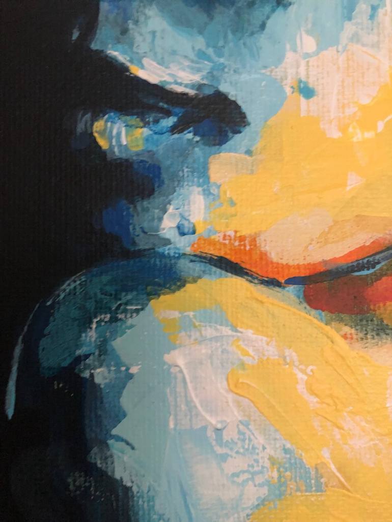 Original Contemporary People Painting by Konni Jensen