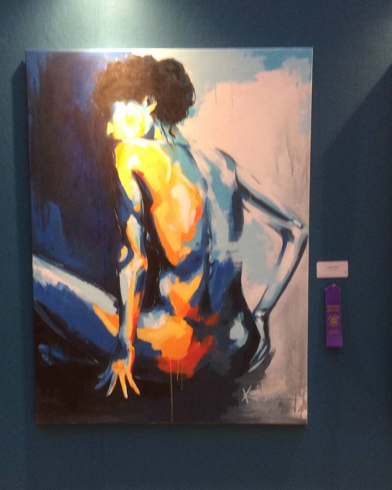 Original Nude Painting by Konni Jensen