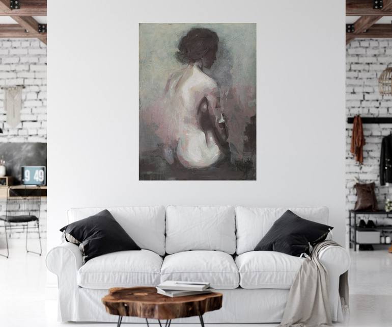 Original Nude Painting by Konni Jensen