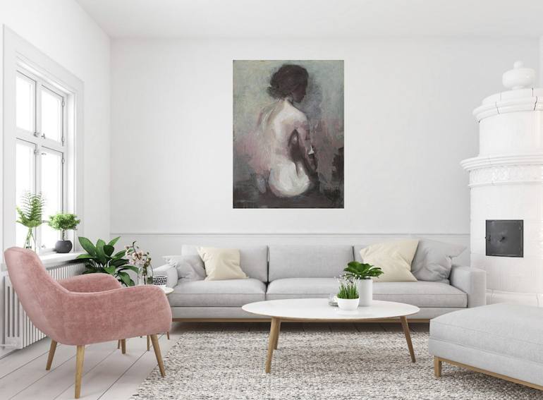 Original Nude Painting by Konni Jensen