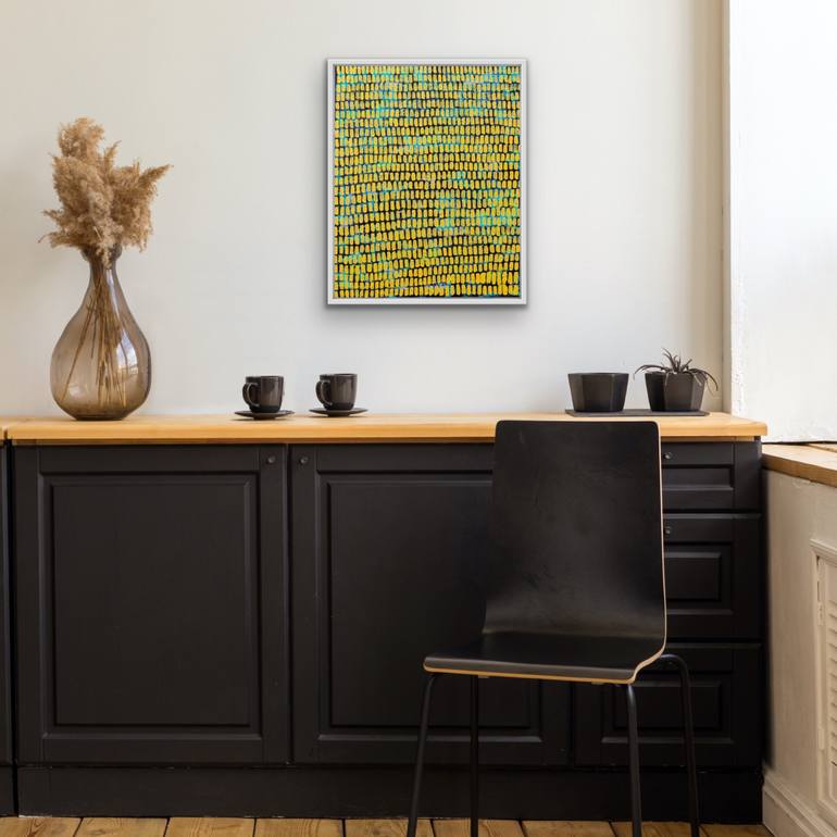 Original Abstract Expressionism Abstract Painting by Ketki Fadnis