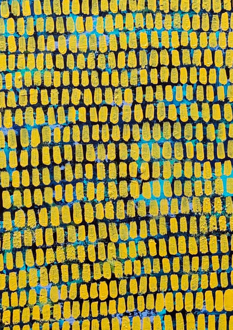 Original Abstract Expressionism Abstract Painting by Ketki Fadnis