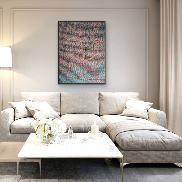 Original Abstract Expressionism Abstract Painting by Ketki Fadnis