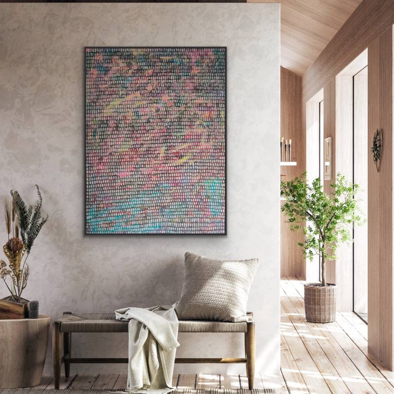 Original Abstract Expressionism Abstract Painting by Ketki Fadnis