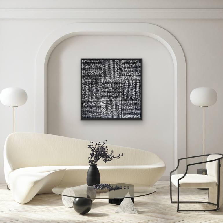 Original Abstract Expressionism Abstract Painting by Ketki Fadnis