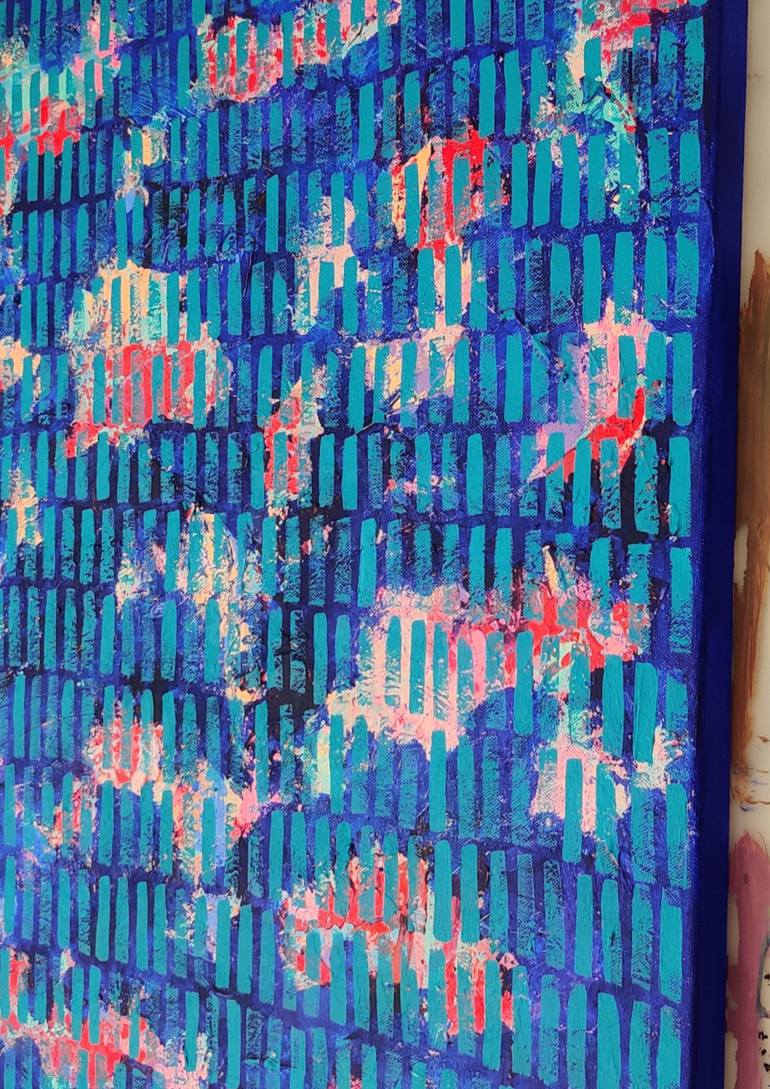 Original Abstract Expressionism Abstract Painting by Ketki Fadnis