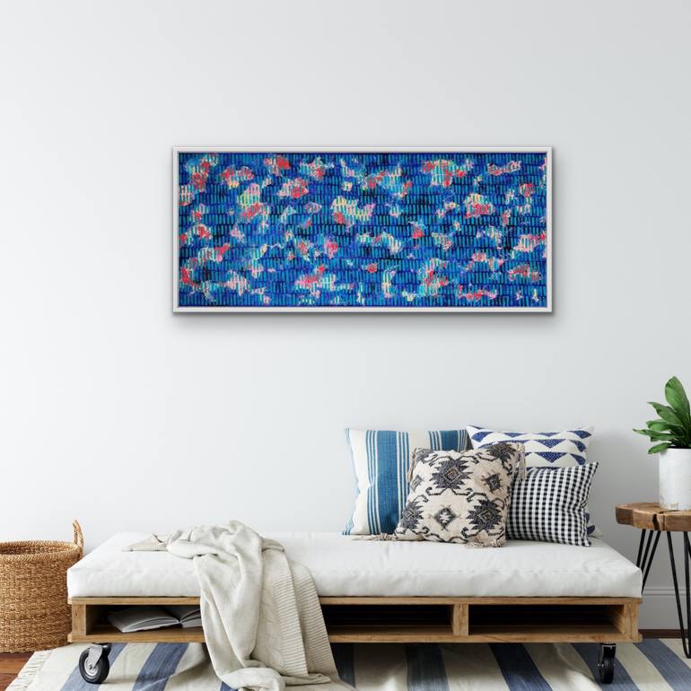 Original Abstract Expressionism Abstract Painting by Ketki Fadnis