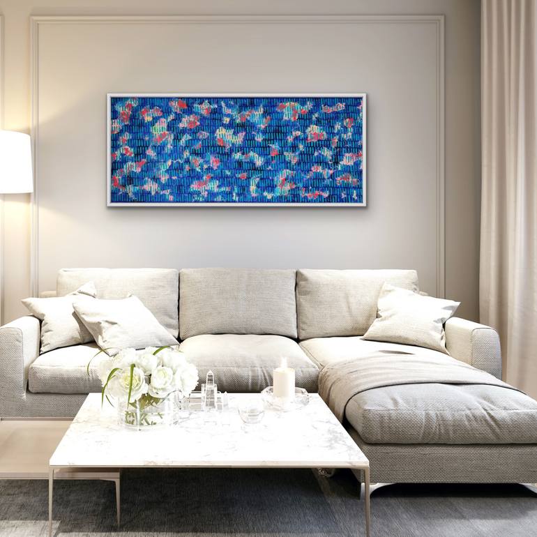 Original Abstract Expressionism Abstract Painting by Ketki Fadnis