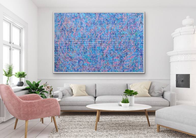 Original Abstract Expressionism Abstract Painting by Ketki Fadnis