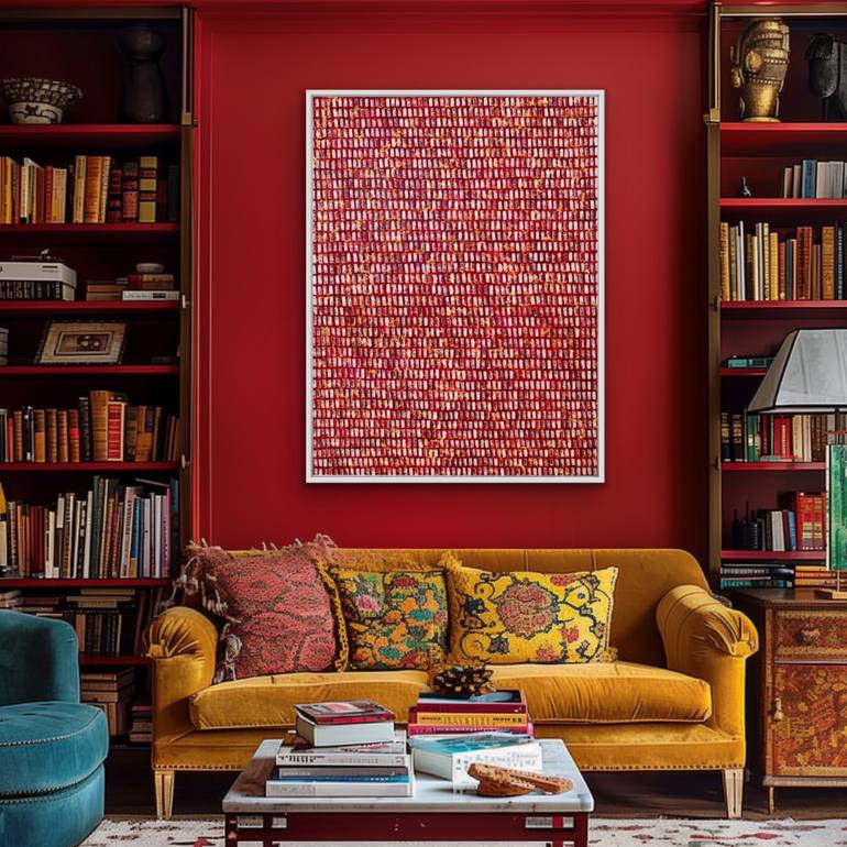 Original Abstract Expressionism Abstract Painting by Ketki Fadnis