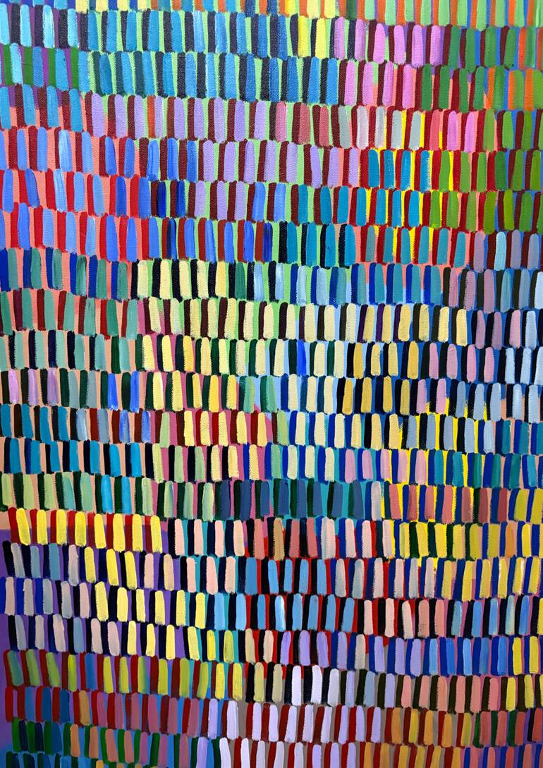 Original Abstract Expressionism Abstract Painting by Ketki Fadnis