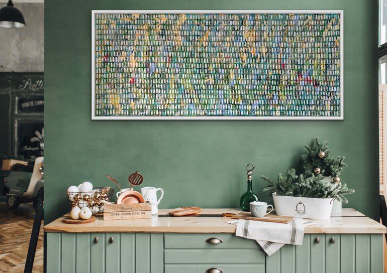 Original Abstract Expressionism Abstract Painting by Ketki Fadnis