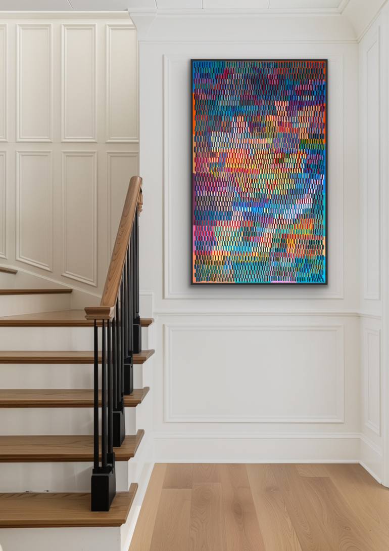 Original Abstract Expressionism Abstract Painting by Ketki Fadnis