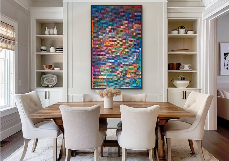 Original Abstract Expressionism Abstract Painting by Ketki Fadnis