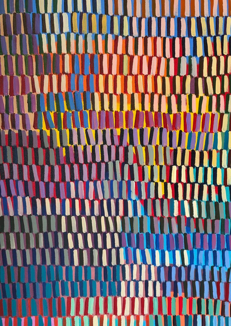 Original Abstract Expressionism Abstract Painting by Ketki Fadnis