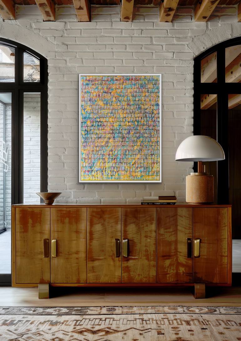 Original Abstract Expressionism Abstract Painting by Ketki Fadnis