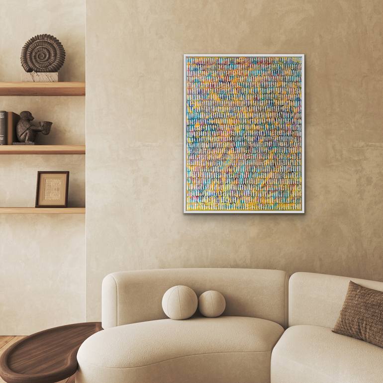 Original Abstract Expressionism Abstract Painting by Ketki Fadnis