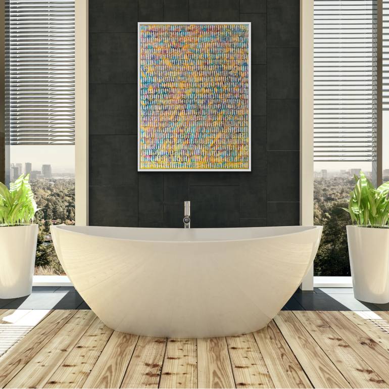 Original Abstract Expressionism Abstract Painting by Ketki Fadnis