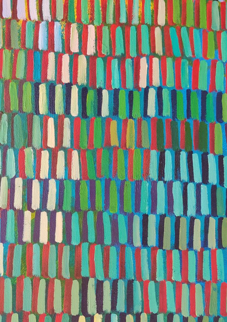 Original Abstract Expressionism Abstract Painting by Ketki Fadnis