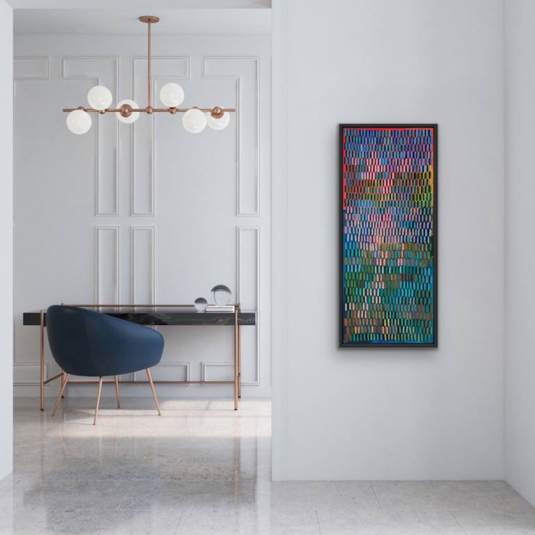 Original Abstract Expressionism Abstract Painting by Ketki Fadnis