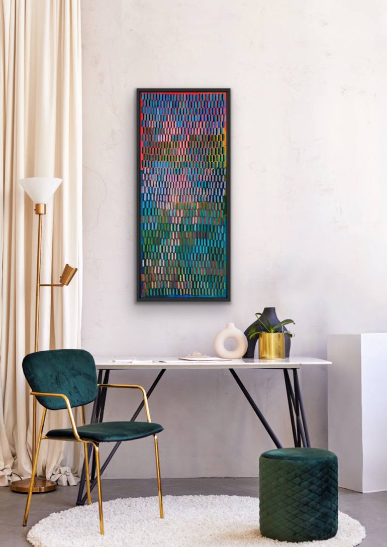 Original Abstract Expressionism Abstract Painting by Ketki Fadnis