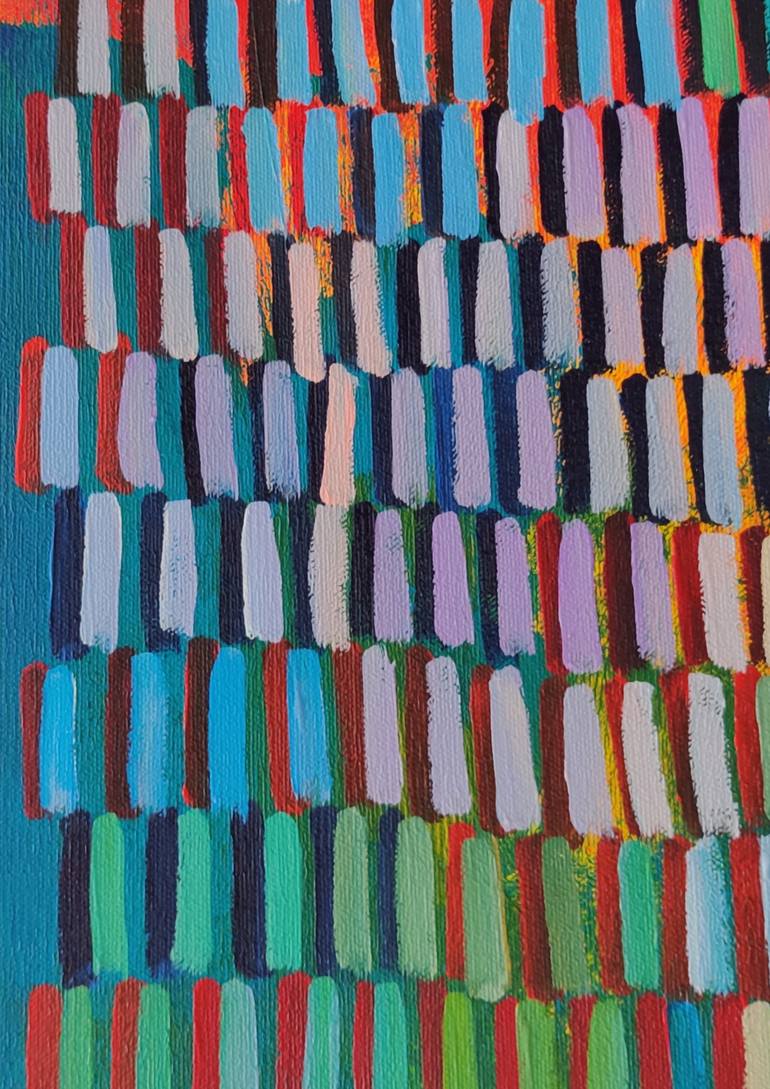 Original Abstract Expressionism Abstract Painting by Ketki Fadnis