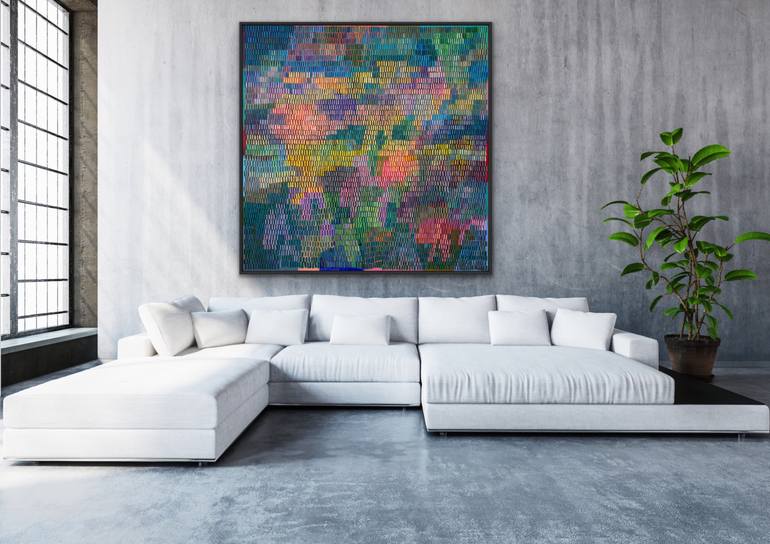 Original Abstract Expressionism Abstract Painting by Ketki Fadnis