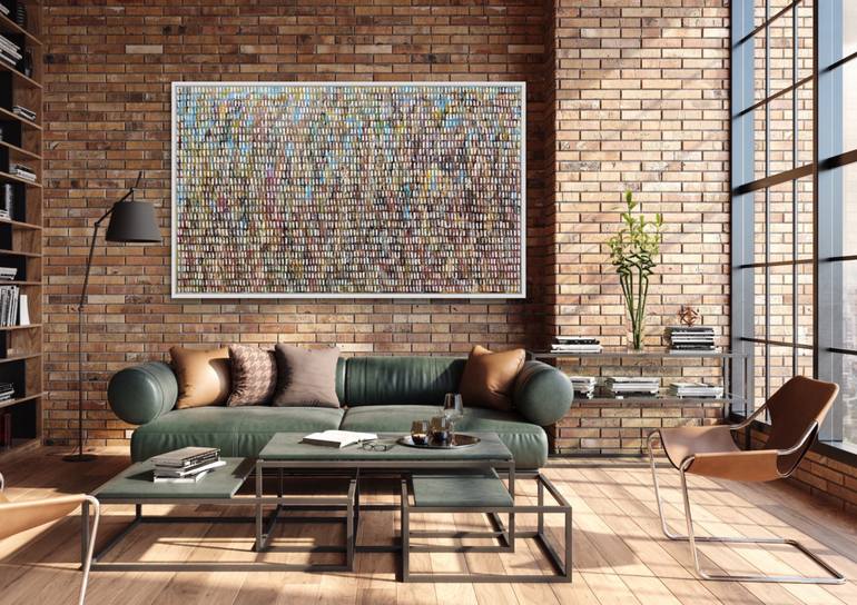 Original Abstract Expressionism Abstract Painting by Ketki Fadnis