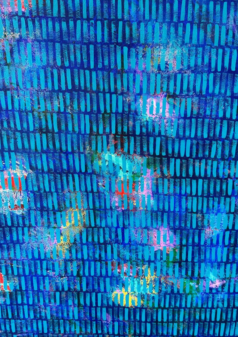 Original Abstract Expressionism Abstract Painting by Ketki Fadnis