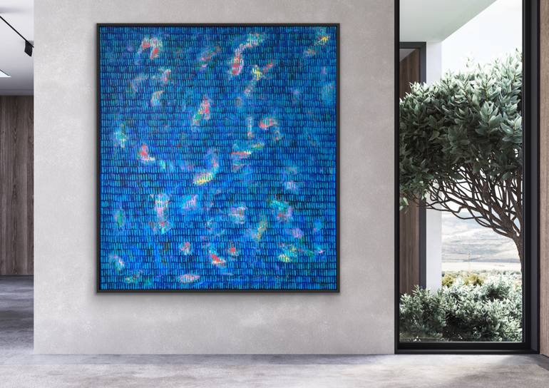 Original Abstract Expressionism Abstract Painting by Ketki Fadnis