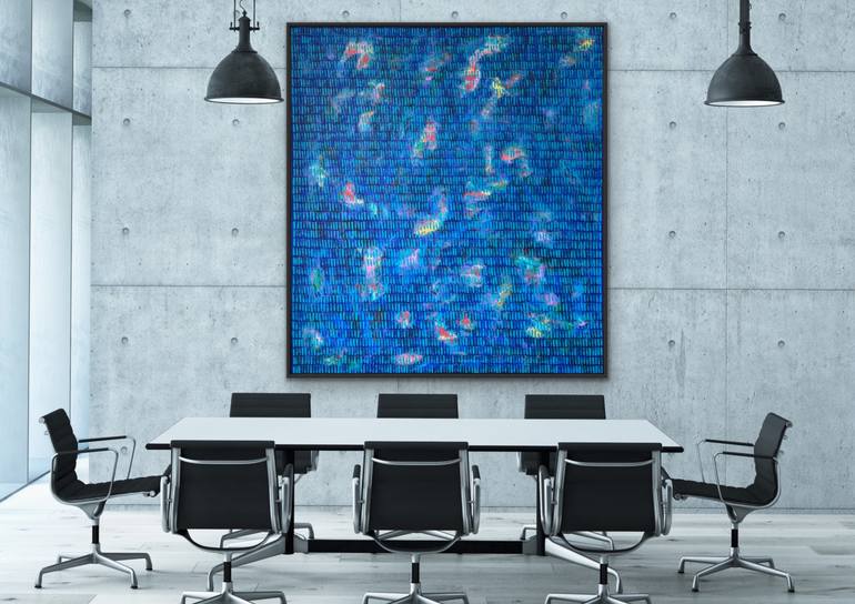 Original Abstract Expressionism Abstract Painting by Ketki Fadnis