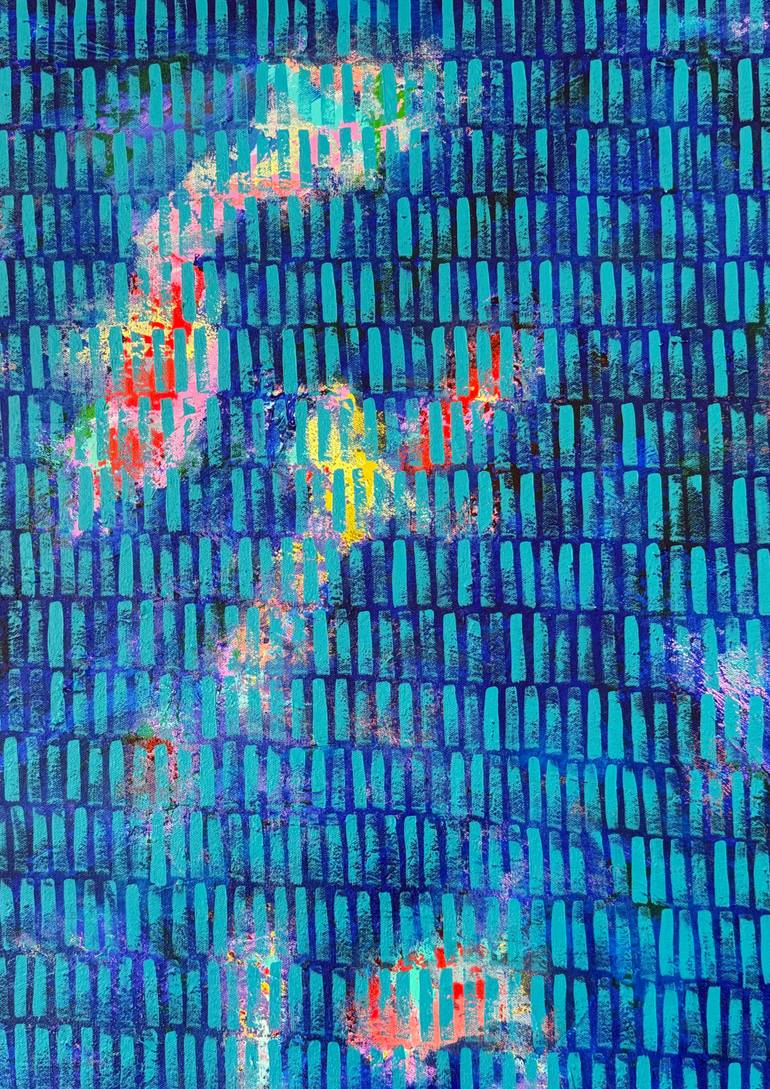Original Abstract Expressionism Abstract Painting by Ketki Fadnis