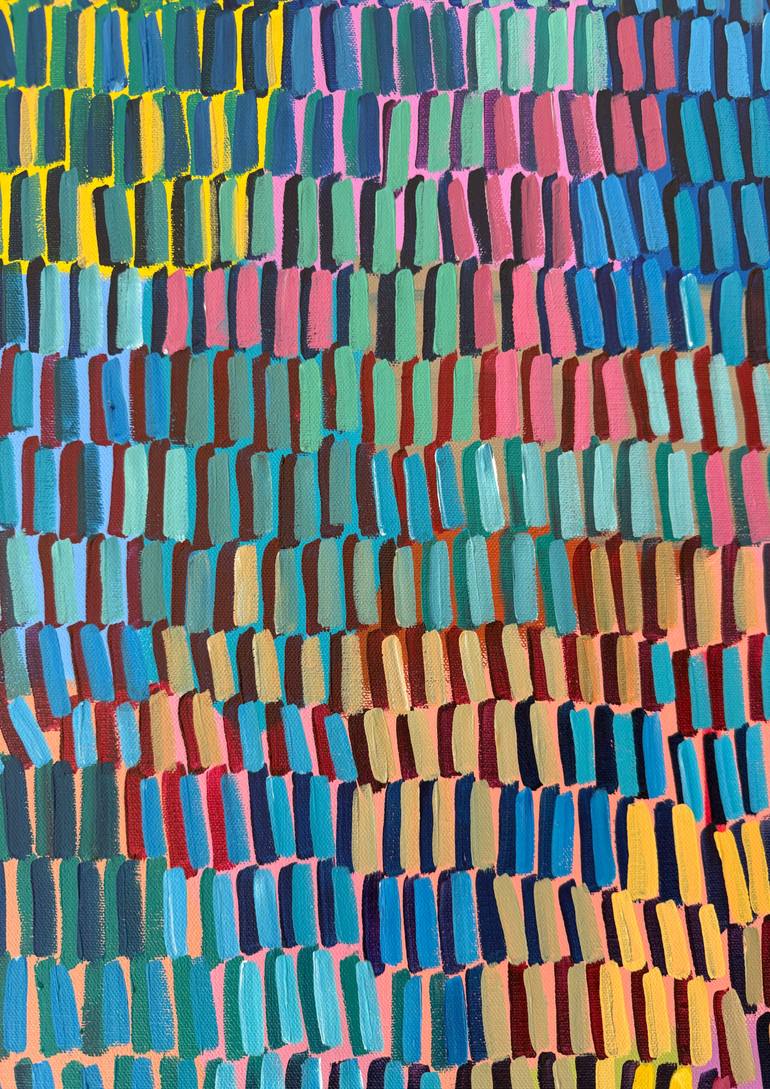 Original Abstract Expressionism Abstract Painting by Ketki Fadnis