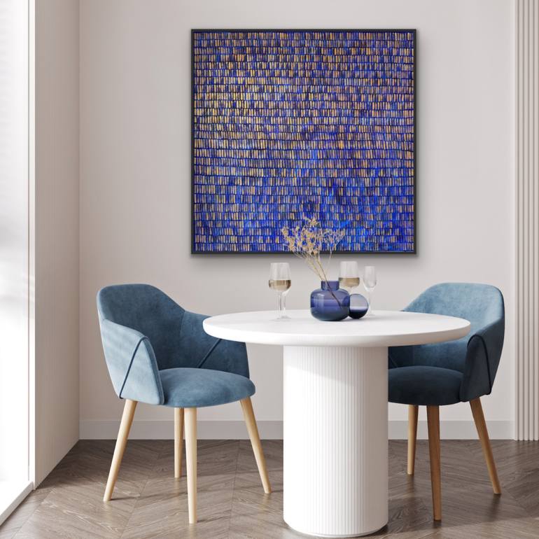 Original Abstract Expressionism Abstract Painting by Ketki Fadnis