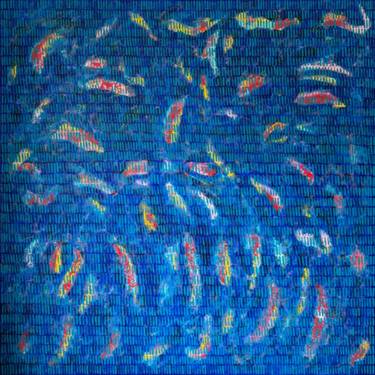 Original Abstract Expressionism Abstract Painting by Ketki Fadnis