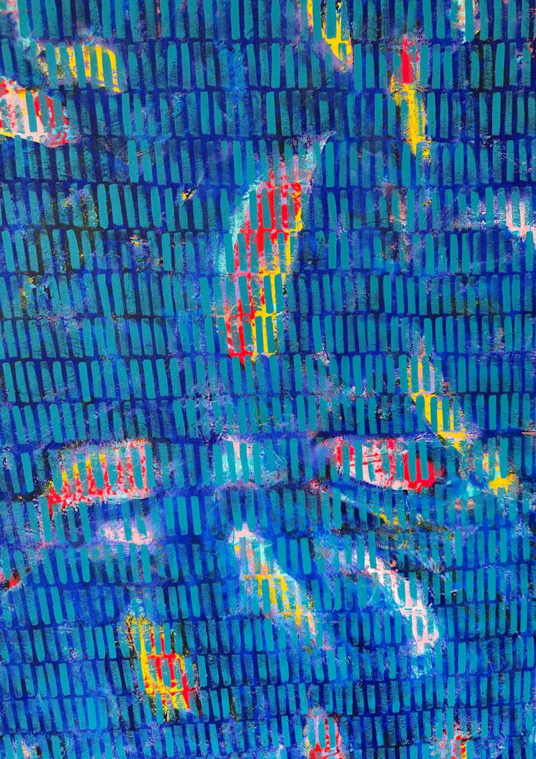 Original Abstract Expressionism Abstract Painting by Ketki Fadnis