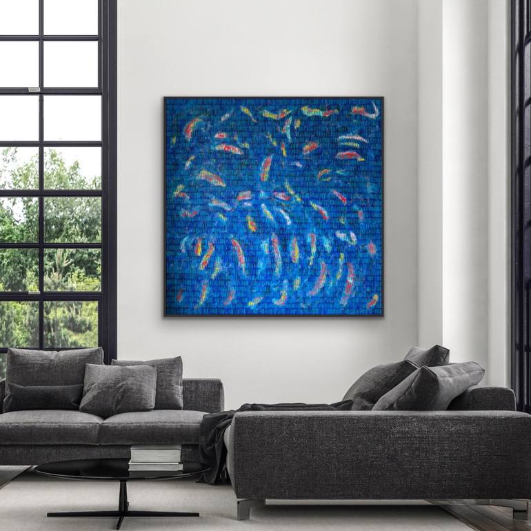 Original Abstract Expressionism Abstract Painting by Ketki Fadnis