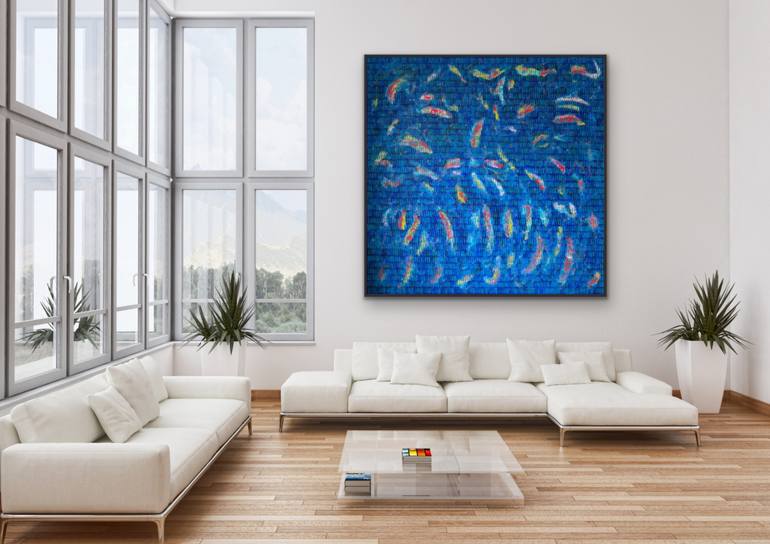 Original Abstract Expressionism Abstract Painting by Ketki Fadnis