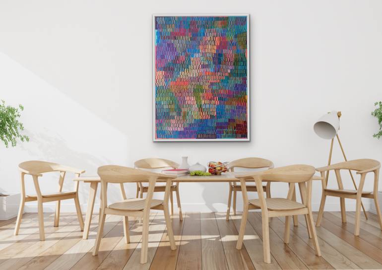 Original Abstract Expressionism Abstract Painting by Ketki Fadnis