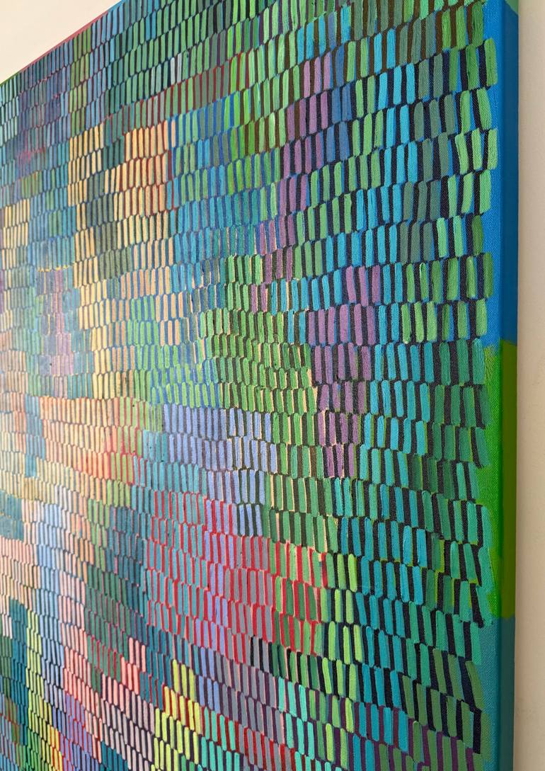 Original Abstract Expressionism Abstract Painting by Ketki Fadnis