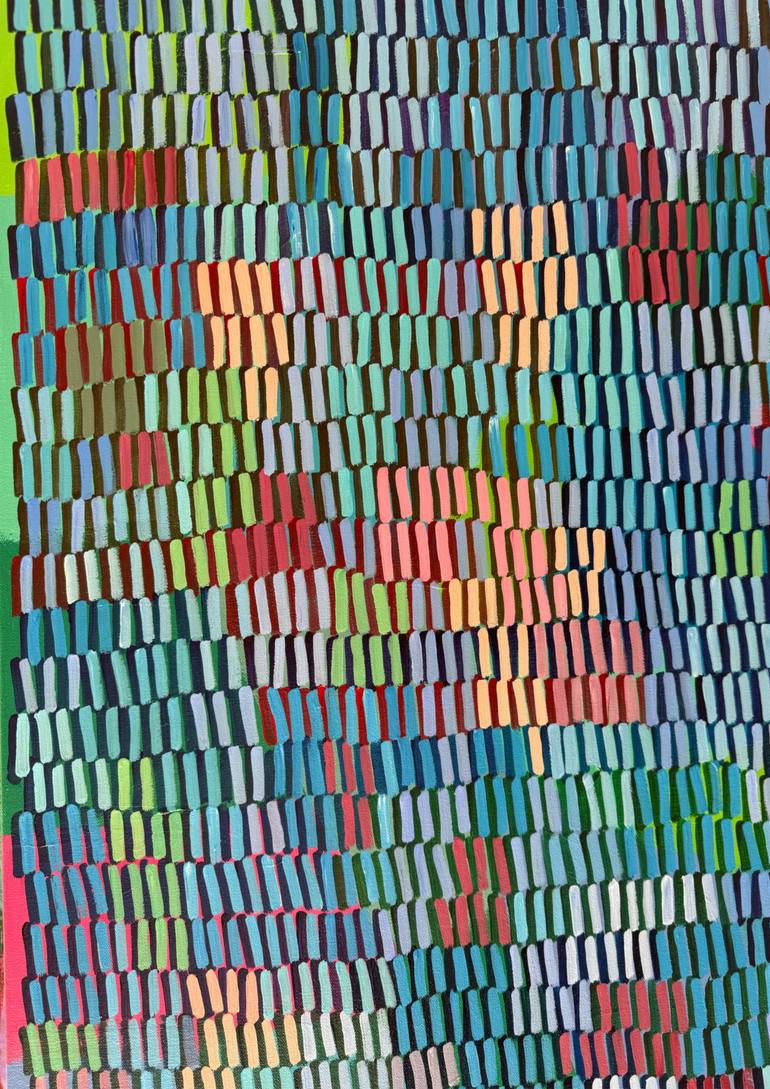 Original Abstract Expressionism Abstract Painting by Ketki Fadnis