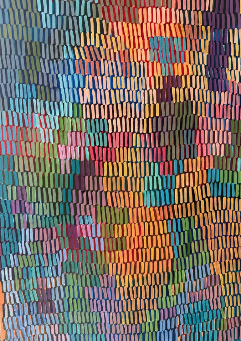 Original Abstract Expressionism Abstract Painting by Ketki Fadnis