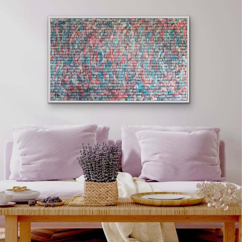 Original Abstract Expressionism Abstract Painting by Ketki Fadnis